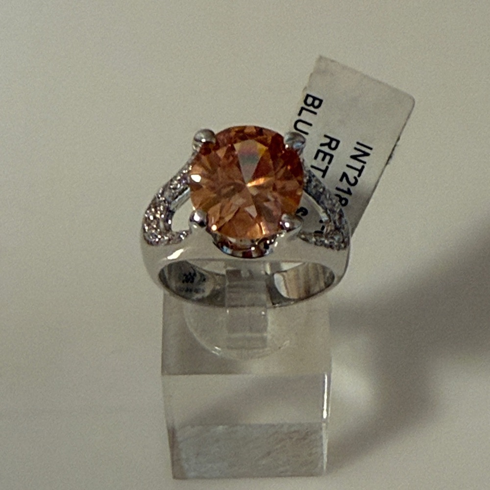 Cocktail Ring CZ Large NWT